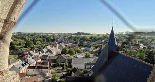 Vue Est du haut du Grand Clocher