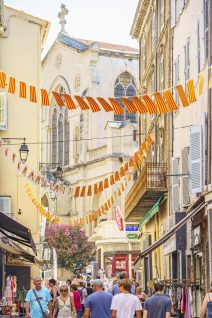 perspective d’une rue du centre historique