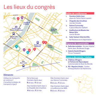 Lieux du Congrès
